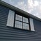 Ekena Millwork Rustic Three Board Joined Board-n-Batten Riverwood Faux Wood Shutters w/End Batten, 16 1/2"W x 64"H SHUBJE16X64RWPR - alternate 3